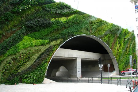 Фото 1 зеленый фасад
